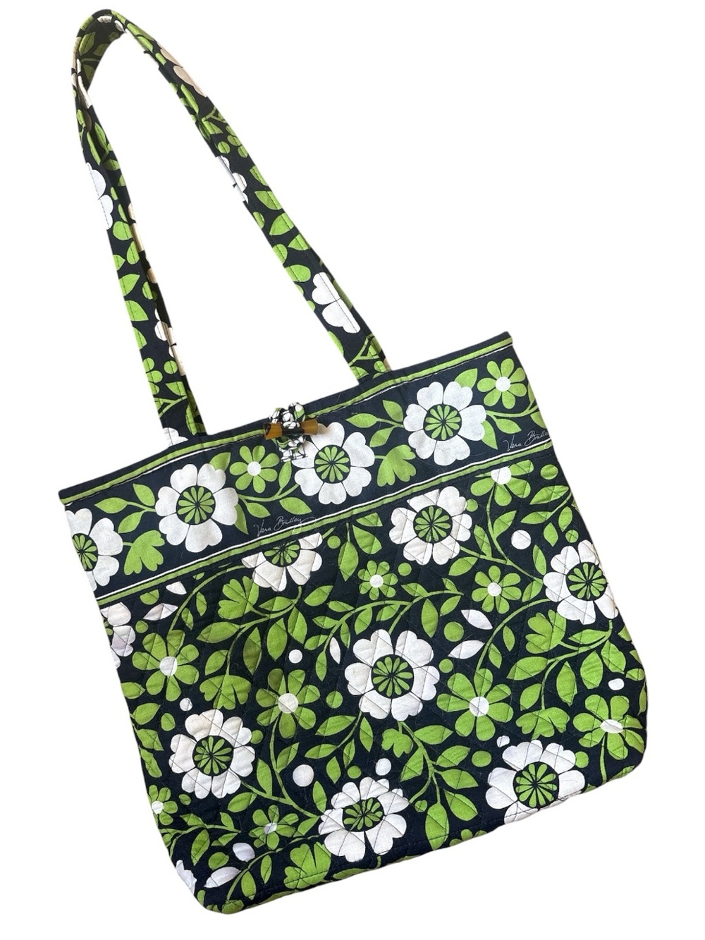 Vera Bradley Lucky You-Retired Quilted Tote